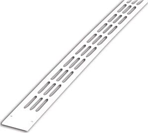 RENSON - Grille plate alu 478/2 375mm blanc ral 9010 - RENSON - 11940 - large