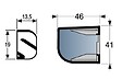 NICOLL - Module 30 acoustique 41dne 250x12 hf3042 blanc - vignette