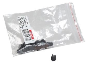 NICOLL - Sachet de 20 cache vis NICOLL - noir - 20CVISN - large
