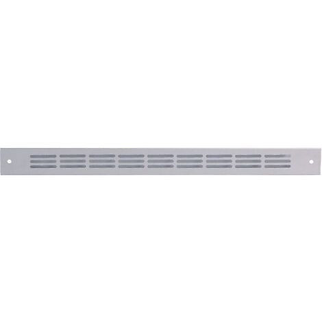 RENSON - Grille entrée d'air intérieure 489/1 RENSON 24x275 - Argent F1 - 00048911 - large