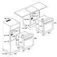 AIRLUX - Four Intégrable Multifonction 70l 60cm Catalyse Blanc - AFC106WH - vignette