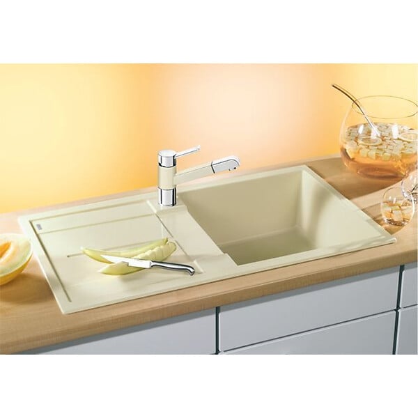 BLANCO - Evier à Encastrer 50cm Manuel Anthracite Avec Siphon - 513221 - large