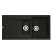 FRANKE - evier à encastrer 60cm onyx avec siphon - 459464 - vignette