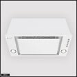 OTITEC - Hotte Casquette Aspirante Silencieuse - 60 cm - 525 m3/h - RETIO - Blanc - vignette