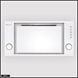 OTITEC - Hotte Casquette Aspirante Silencieuse - 60 cm - 525 m3/h - RETIO - Blanc - vignette
