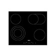 BEKO - plaque de cuisson vitrocéramique, 4 zones de cuisson Hi-Light, dont 1 double et 1 triple, noir (HIC64404T) - vignette