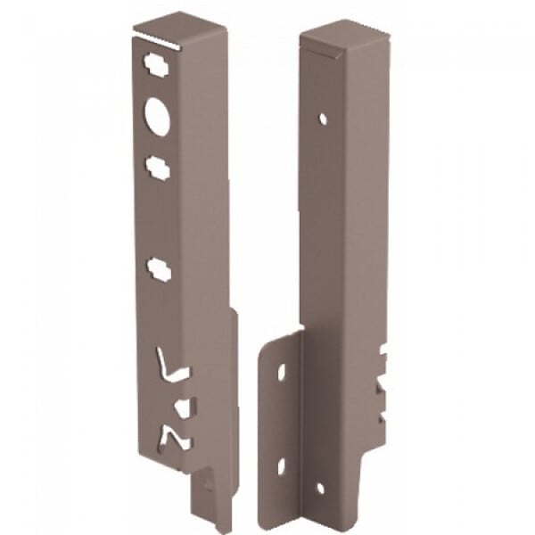 HETTICH - Set raccord HETTICH ArciTech pour paroi arrière Anthracite - 186 mm - 9150503 - large