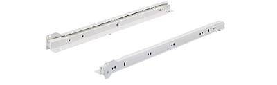 HETTICH - Paire de coulisses à galets FR402 HETTICH - L.600 mm - Charge 25 kg - Blanc - 1058350 - large