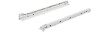 HETTICH - Paire de coulisses à galets FR402 HETTICH - L.600 mm - Charge 25 kg - Blanc - 1058350 - vignette