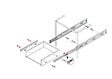 HETTICH - Paire de coulisses HETTICH KA5632 L.250mm - Largeur d'installation 12,7 mm - 45 kg - 73276 - vignette