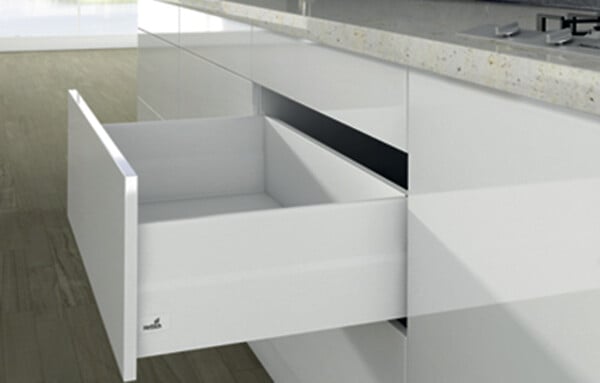 HETTICH - Set HETTICH ArciTech pour tiroir H.94 - L.500 - Blanc - 9149266 - large