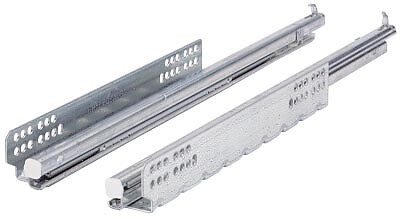 HETTICH - Paire de coulisses HETTICH Quadro V6 Silent system - 480 mm - 45292 - large