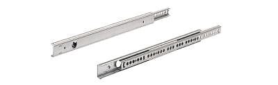 HETTICH - Paire de coulisses à billes KA 270 HETTICH - Rainure 27 mm - L.550 mm - Pour tiroir 350 à 550 mm - 25156 - large