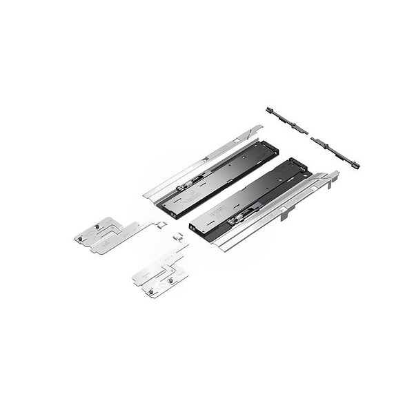 HETTICH - Système d'ouverture HETTICH Push to Open Silent pour coulisses Actro avec Silent System - 8 à 20 kg - 9241049 - large