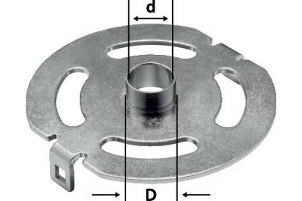 FESTOOL - Bague de copiage  KR-D 17,0/OF 1400 - 493315 - large