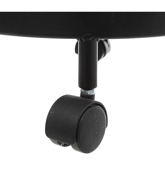 5 FIVE SIMPLY SMART - Resserre de cuisine 4 Paniers rotatifs sur roues en Métal Noir H 76 cm - large