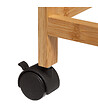 5 FIVE SIMPLY SMART - Desserte de cuisine roulante avec plateaux amovibles en Bambou H 83 cm - vignette