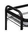 5 FIVE SIMPLY SMART - Desserte roulante en acier noir avec 3 paniers H 79.6 cm - vignette