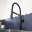 ESSEBAGNO - Architek mitigeur évier à douchette mobile noir - vignette
