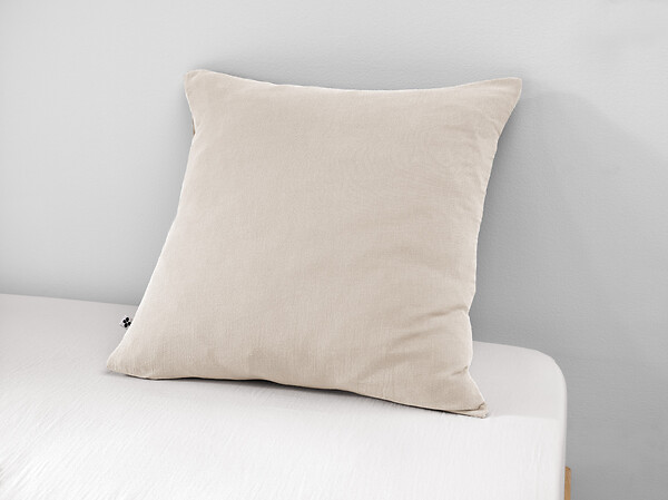 PAPILLON - Taie d'oreiller Gaze de coton GAIA Pampa - 60 x 60cm - large