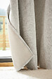 FIL ARIANE - Rideau occultant polaire BJORN - Pampa - 140x180cm - vignette