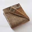 FIL ARIANE - Rideau occultant polaire Bjorn - Camel - 140x180cm - vignette