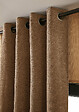 FIL ARIANE - Rideau occultant polaire Bjorn - Camel - 140x180cm - vignette