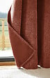 FIL ARIANE - Rideau occultant polaire BJORN - Terracotta - 140x240cm - vignette