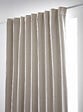 FIL ARIANE - Rideau occultant galon fronceur Bjorn Pampa - 140 x 260cm - vignette