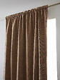 FIL ARIANE - Rideau occultant polaire BJORN - Camel - 140x260cm - vignette