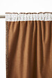 FIL ARIANE - Rideau occultant polaire BJORN - Camel - 140x260cm - vignette
