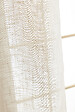 FIL ARIANE - Rideau ajustable effet lin Nia - Sable - L.140xH.270cm - vignette