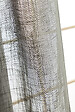 FIL ARIANE - FA - Rideau ajustable + 8 anneaux pince 140 x 270 cm Polyester effet lin NIA Kaki - vignette