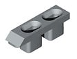 LA CROISEE DS - Gâche alu Grise LA CROISEE DS - 2227-021 - vignette