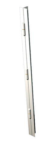 DEVISMES - Barre de pivotement H2200 marron droite 3 paum 140mm butée bille cornière 25x35 DEVISMES - 10293 - large