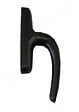 FAPIM - Crémone double fourche Nefer midi FAPIM - noir 9005 - 0787BI-37 - vignette
