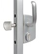 LOCINOX - Serrure LS type industriel pour portail coulissant tube 80mm argent - LOCINOX - P00015130-SILV - vignette