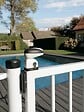LOCINOX - Serrure Twist pour portillon de piscine LOCINOX - noir ral 9005 - TWIST 40 9005 - vignette