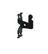 TORBEL - Support rustique TORBEL cataphorèse noir pour espagnolette - 752254 - vignette