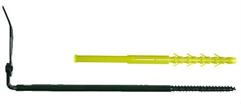 ING FIXATION - Arrêt de volet 0/10 ING FIXATIONS isolation extérieure - cheville 240 mm - arrêt 320 mm - A130170 - large
