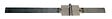 TORBEL - Charnière à souder Flèchisse à brosse rallongée ailes inégales 60 mm TORBEL - CSFBR0600 - vignette