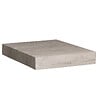 5 FIVE SIMPLY SMART - Étagère murale flottante carrée coloris Chêne gris L 23.5 cm Fixations invisibles - vignette