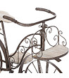 ATMOSPHERA - Porte plantes Vélo en Bois et Métal aspect vintage H 59 cm - vignette