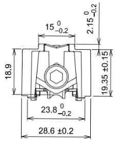 LA CROISEE DS - Chariot à galet inox double réglable PEPT douille aiguille DRDA 160 Kg 4585 LA CROISEE DS - DS4585 - large