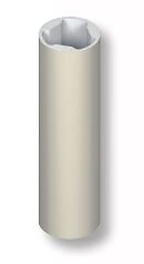 LA CROISEE DS - Barreau alu Ø 35mm x 2m Diva X LA CROISÉE DS - Blanc Ral 9016 B3 - DS7300-785 - large