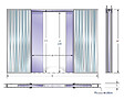 FIBROTUBI - Kit 2 brosses anti poussière FIBROTUBI pour porte à galandage - 62000021 - vignette