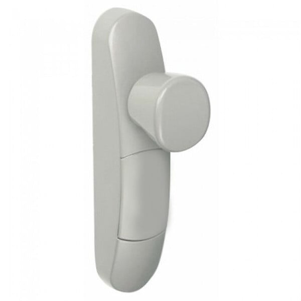 JPM - Module extérieur pour Fluid - Bouton fixe argent verrouillable JPM - EN5600-03-0A - large