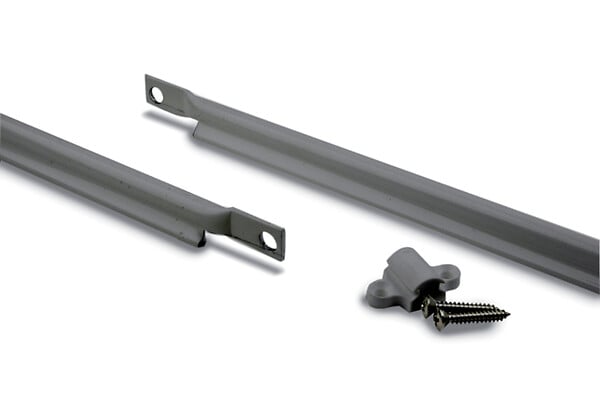 FAPIM - Tringle crémone pompier Panama 8311I FAPIM L.2450 mm gris 9006 - 8311I-G5 - large