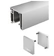 MANTION - Ensemble complet SAF-SLIM MANTION pour porte coulissante jusqu'à 1030 mm - SAF-S82D-195 - vignette