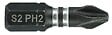 HANGER - Boite de 25 embouts à choc impact PH2 25mm - HANGER - 133018 - vignette